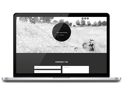 Blaze creative studio website design, development by UJUDEBUG
