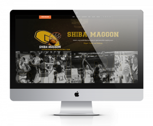 Shiba Maggon, Indian Basketball Player website design by UJUDEBUG