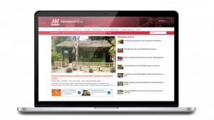 NorthEastNow website design, development by UJUDEBUG