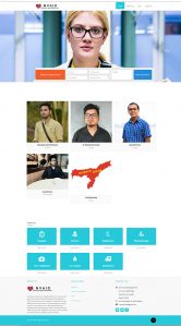 NVAID website design, development by UJUDEBUG
