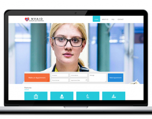 NVAID website design, development by UJUDEBUG