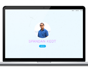 SPANDAN KEOT website design, development by UJUDEBUG