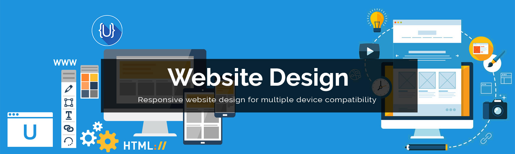 ujudebug website design