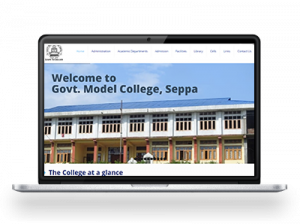 Govt College Website - Arunachal