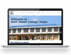 Govt College Website - Arunachal