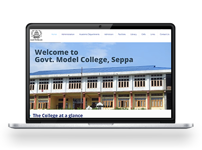 Govt College Website - Arunachal