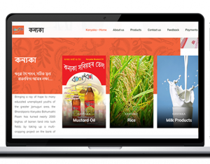 Kanyaka website - NGO website design