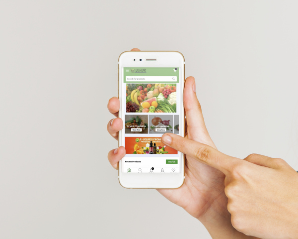 Online Grocery Delivery Mobile App - ujudebug