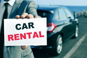 Car rental website design