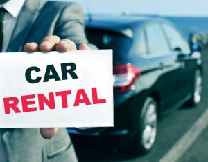 Car rental website design