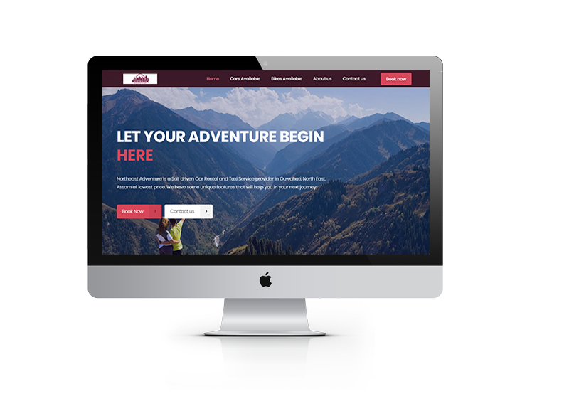 taxi rental website design ujudebug