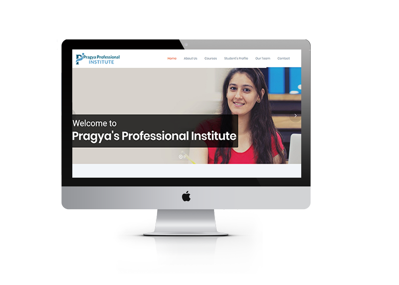 institute website design ujudebug