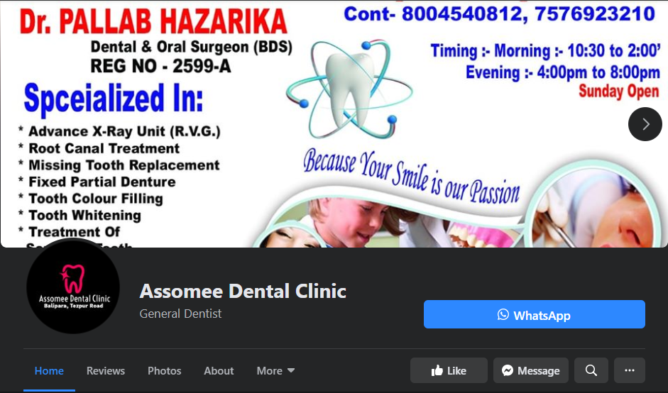 assomee dental social media marketing