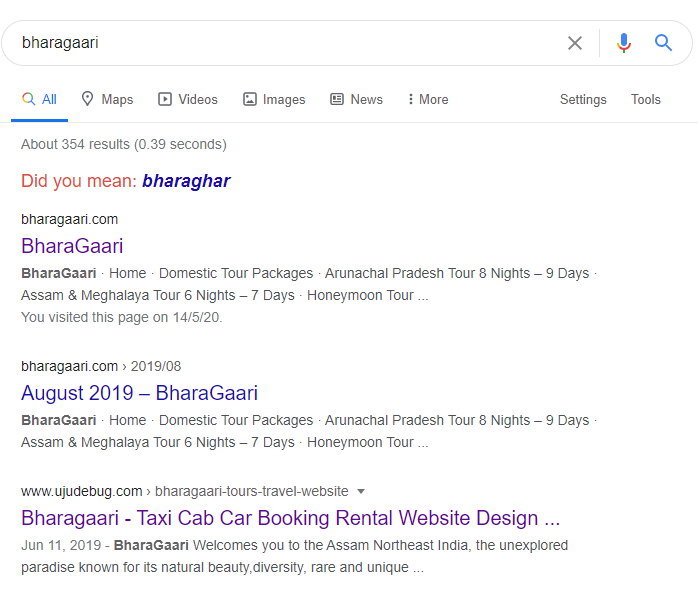 bharagaari search engine optimisation