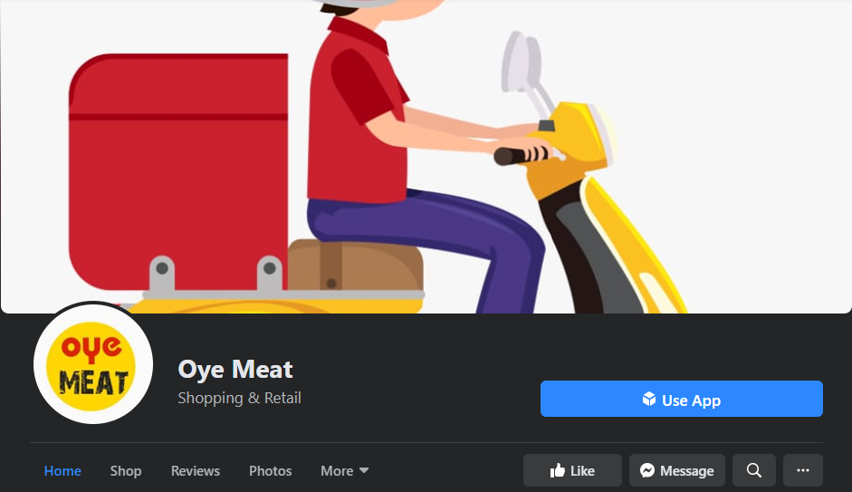 oye meat digital marketing campaign