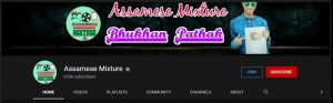 Assames Mixture YouTube channel