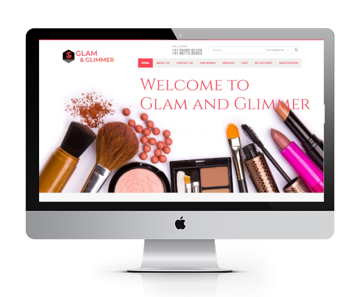 GLAM AND GLIMMER Home Page