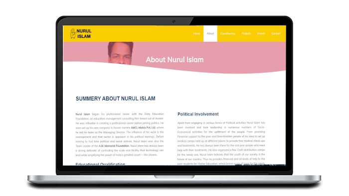 Nurul Islam – Secretary of Assam Pradesh Congress Committee (APCC)2