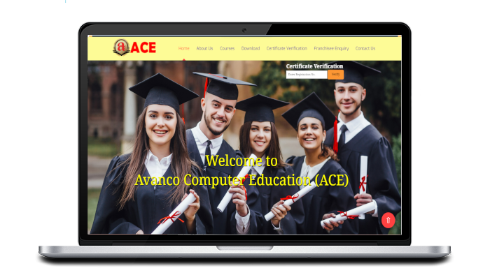 ACE Website UI