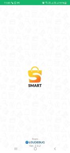 Smart app starting page UI