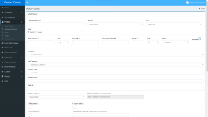 Grocers Corner Admin Panel Product adding page