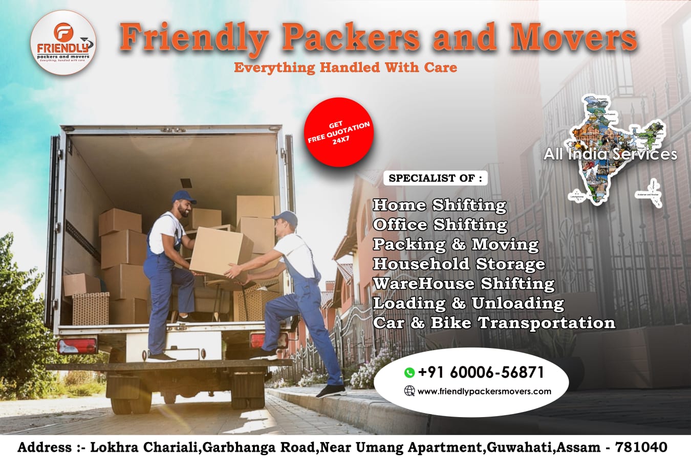 Friendly Packers and Movers