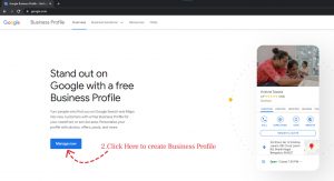 google my business manage now page