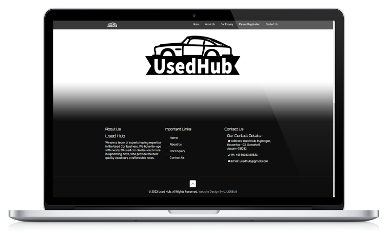 used hub featured leptop image
