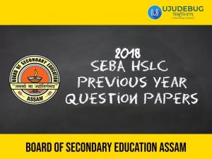 SEBA HSLC Previous Year Question Papers 2018