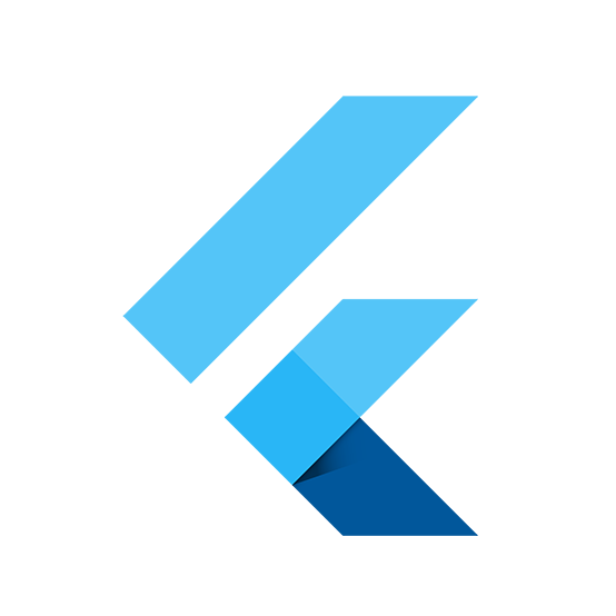 flutter logo transparent