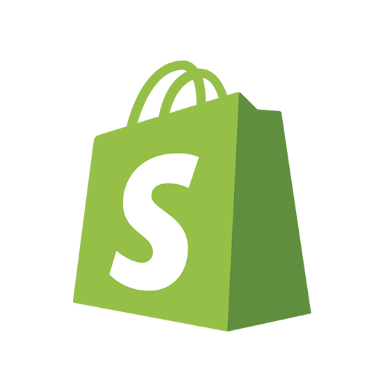 shopify logo transparent