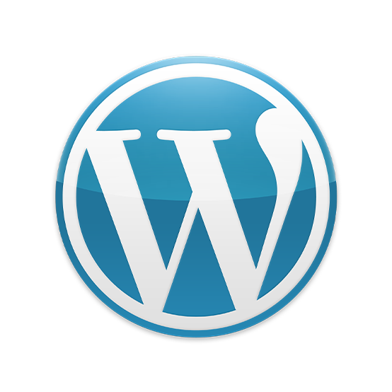 wordPress logo transparent