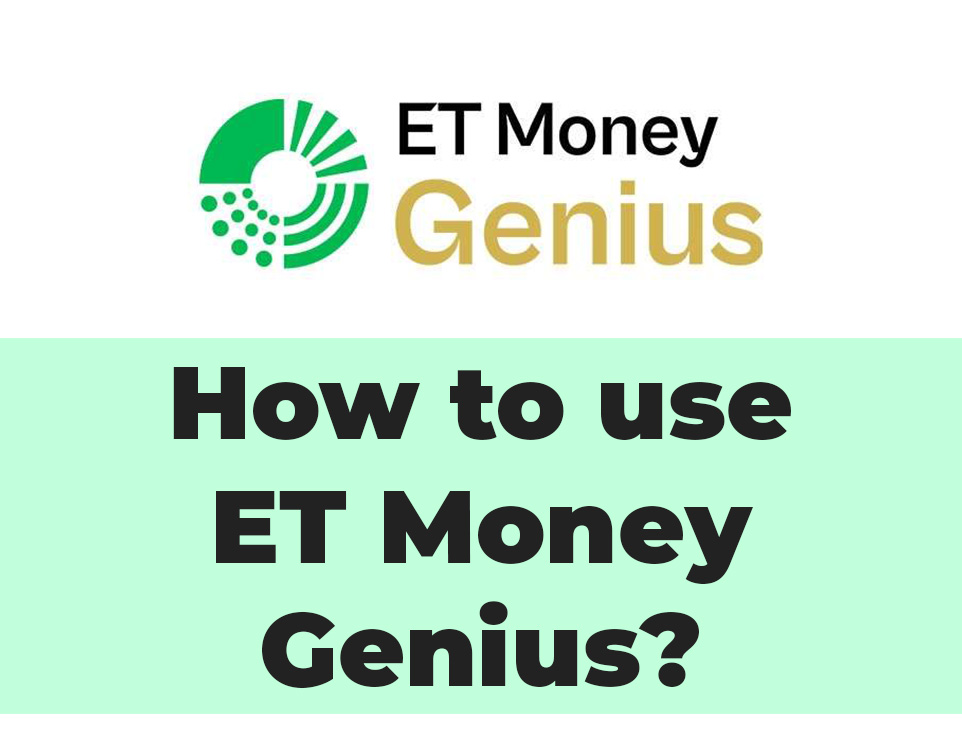How to use ET Money Genius