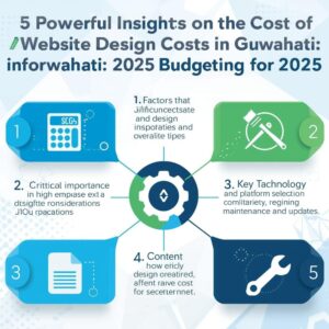 By considering 5 powerful insights on the cost of website design in Guwahati: budgeting for 2025, businesses can build websites that meet their objectives while remaining within their budget.
