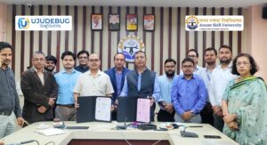 Ujudebug partners with Assam Skill University to empower students through internships, AI-based web development, digital marketing, and real-world industry training in Assam.