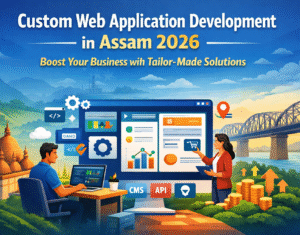 Boost your business with custom web application development in Assam. Get tailor-made solutions in 2026 to streamline operations, enhance customer experience, and grow your revenue."