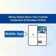 Discover Mistry Online Store, the leading app to hire verified plumbers, electricians, and carpenters. A complete solution for both service providers and customers.