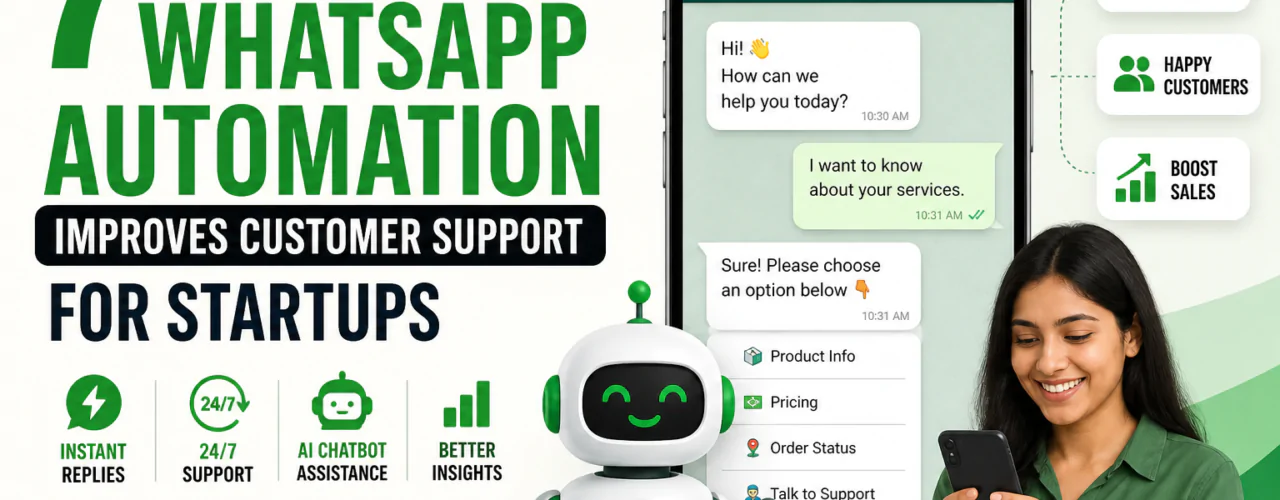7 Powerful Ways WhatsApp Automation Improves Customer Support for Startups
