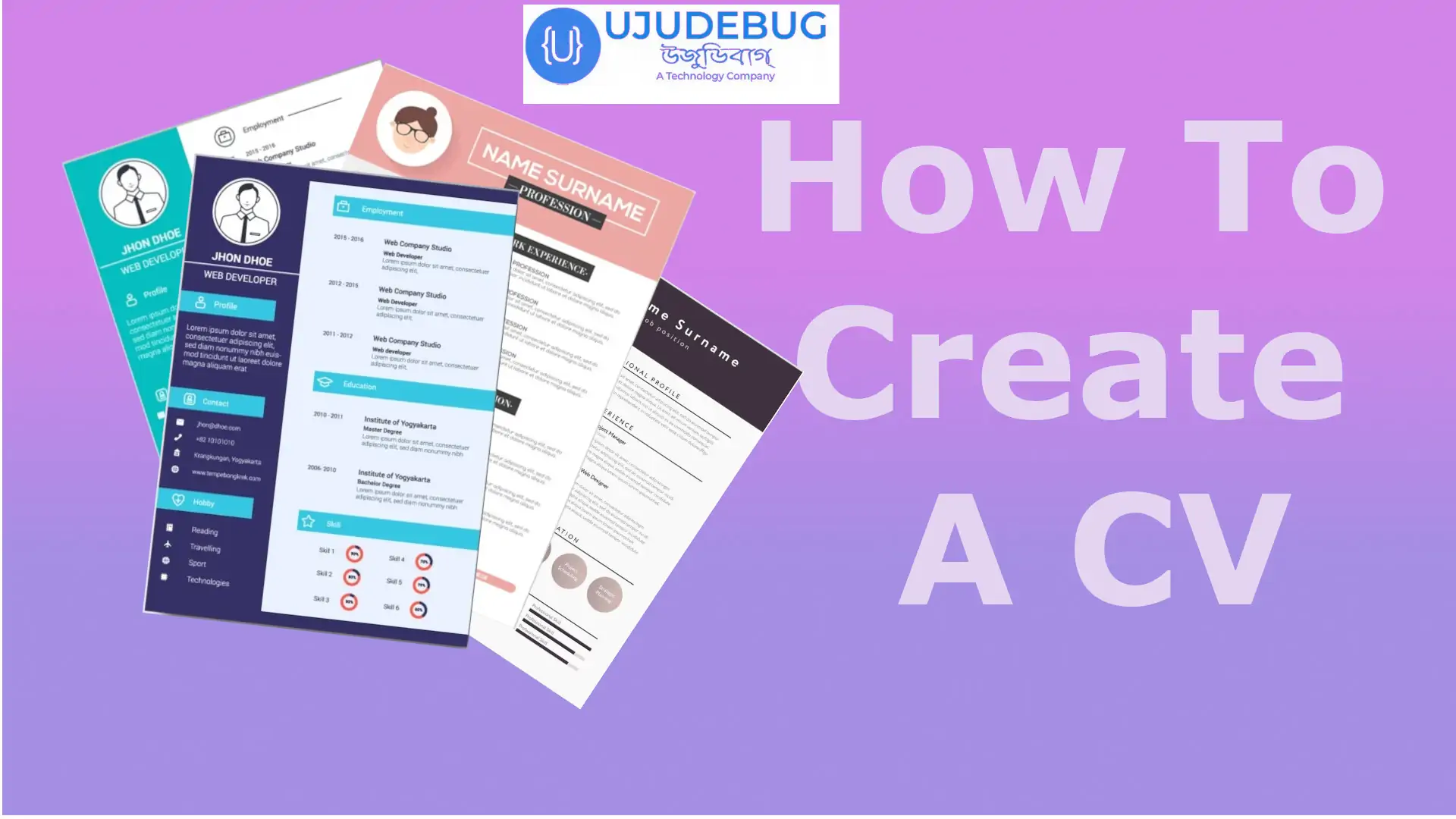How To Create An Attractive CV To Get a Job In Guwahati