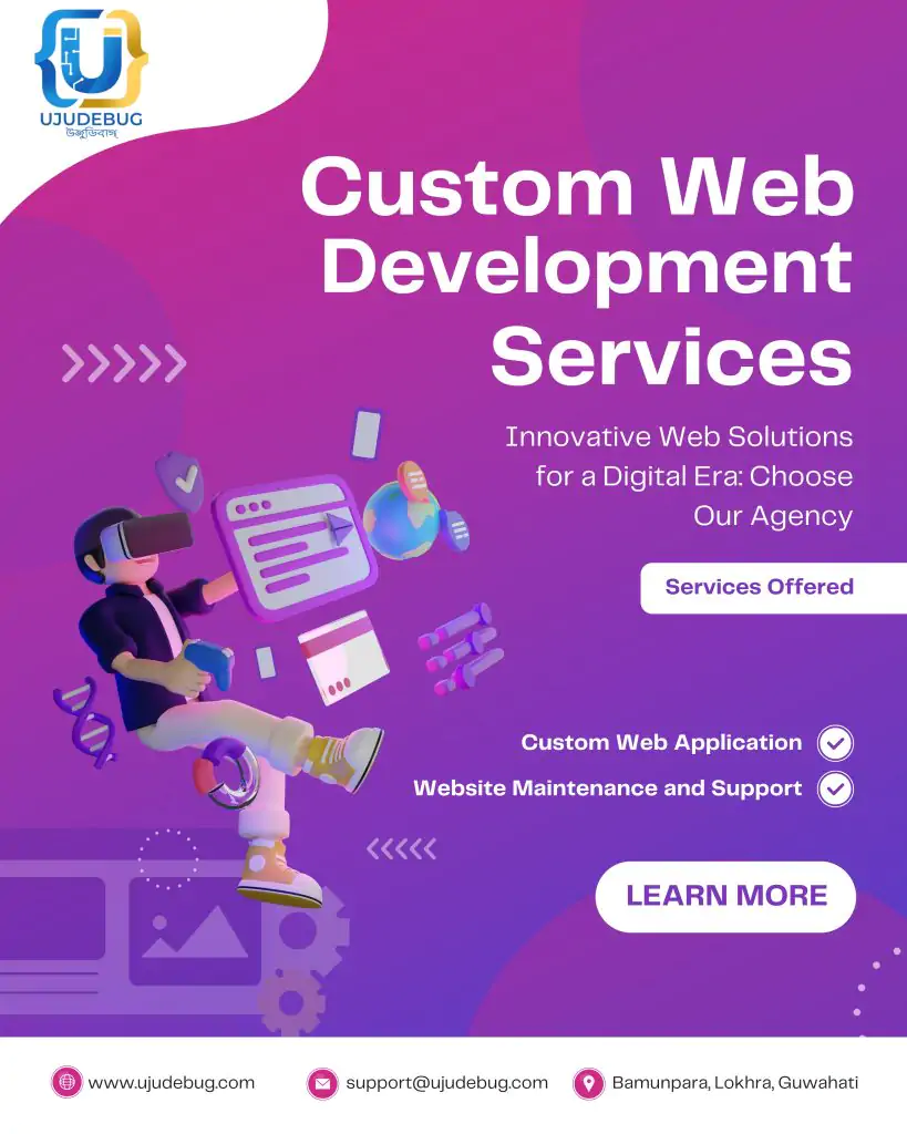 Custom Web Development in Guwahati: Tailored Solutions for Local Brands
