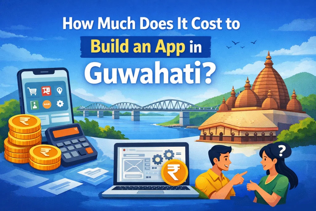 Discover the real business app development cost in Guwahati. A simple, Assam-focused guide for startups and local businesses planning to build a mobile app.