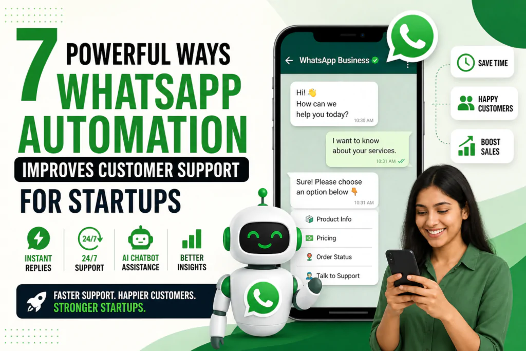 Powerful Ways WhatsApp Automation Improves Customer Support for Startups